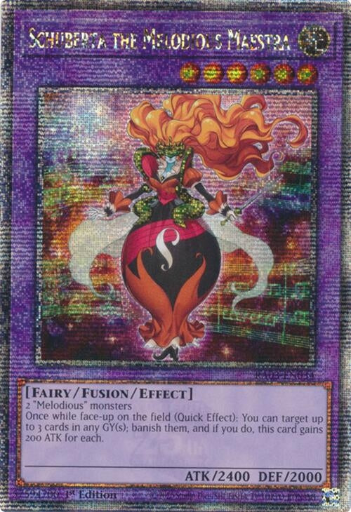 Image for Schuberta the Melodious Maestra (Quarter Century Secret Rare) (3034)