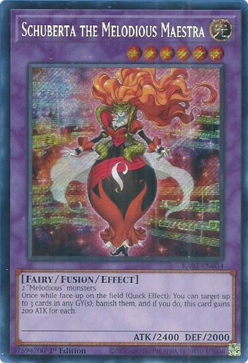Image for Schuberta the Melodious Maestra (Secret Rare) (3034)
