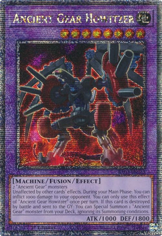 Image for Ancient Gear Howitzer (Quarter Century Secret Rare) (3035)