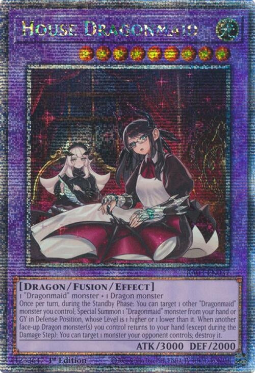 Image for House Dragonmaid (Alternate Art) (Quarter Century Secret Rare) (3037)