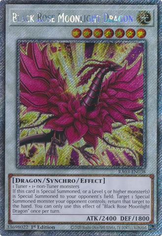 Image for Black Rose Moonlight Dragon (Platinum Secret Rare) (3038)