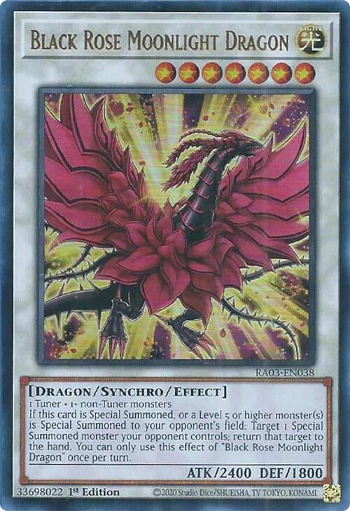 Image for Black Rose Moonlight Dragon (UR) (3038)
