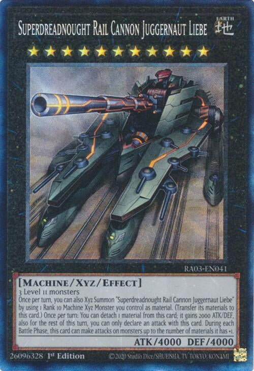 Image for Superdreadnought Rail Cannon Juggernaut Liebe (PCR) (3041)