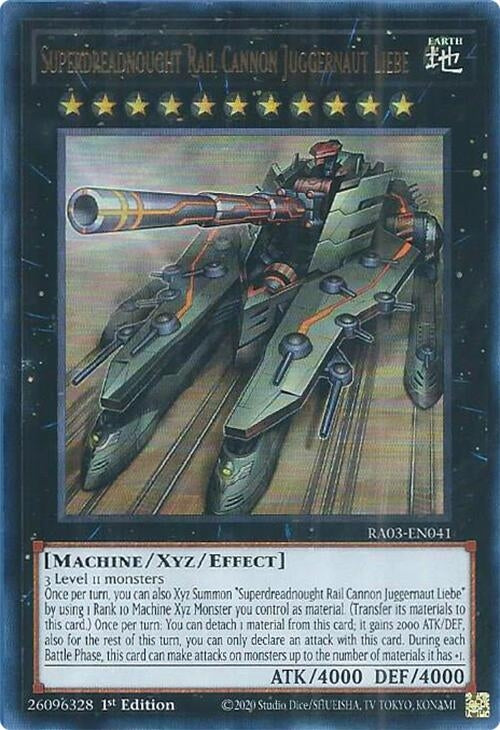 Image for Superdreadnought Rail Cannon Juggernaut Liebe (UR) (3041)