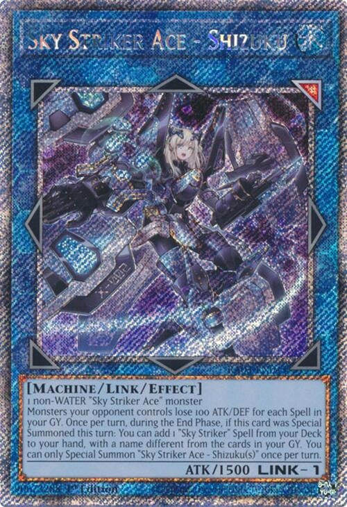 Image for Sky Striker Ace - Shizuku (Platinum Secret Rare) (3043)