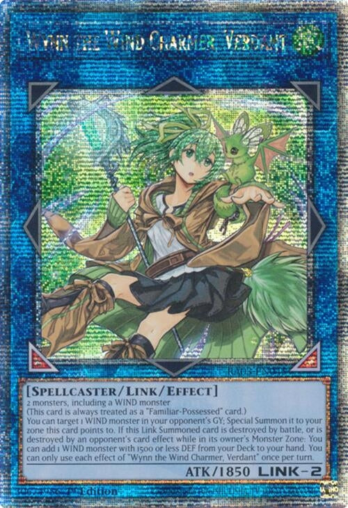 Image for Wynn the Wind Charmer, Verdant (Quarter Century Secret Rare) (3045)