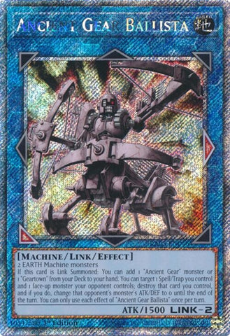 Image for Ancient Gear Ballista (Platinum Secret Rare) (3046)