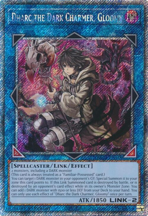 Image for Dharc the Dark Charmer, Gloomy (Platinum Secret Rare) (3048)