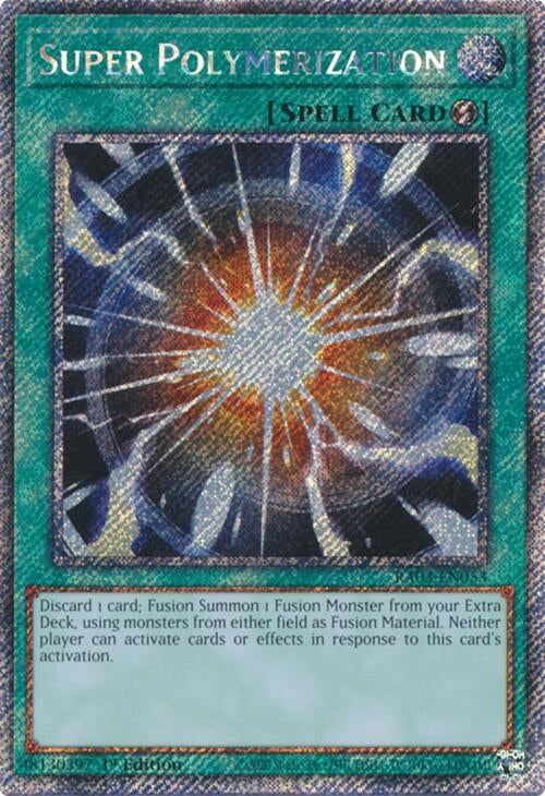 Image for Super Polymerization (Platinum Secret Rare) (3053)