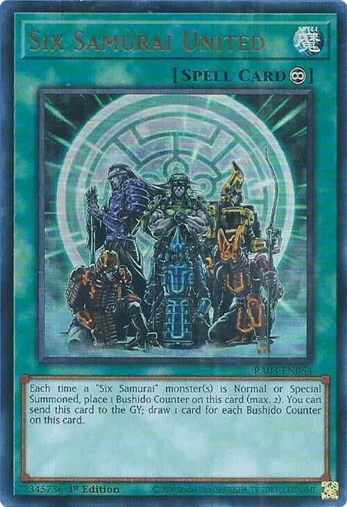 Image for Six Samurai United (UR) (3054)