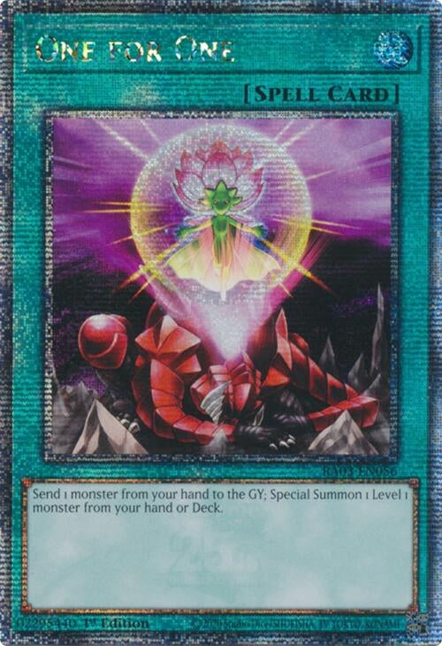 Image for One for One (Quarter Century Secret Rare) (3056)
