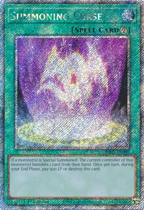 Image for Summoning Curse (Platinum Secret Rare) (3057)