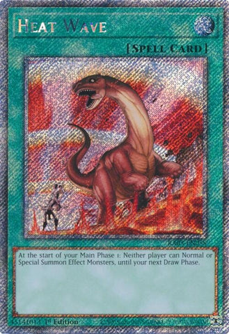 Image for Heat Wave (Platinum Secret Rare) (3058)