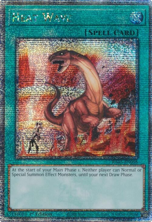 Image for Heat Wave (Quarter Century Secret Rare) (3058)