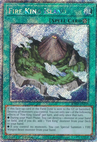 Image for Fire King Island (Platinum Secret Rare) (3059)