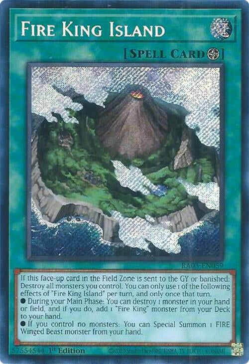 Image for Fire King Island (Secret Rare) (3059)