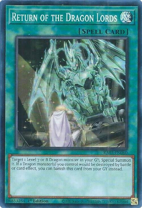 Image for Return of the Dragon Lords (3060)