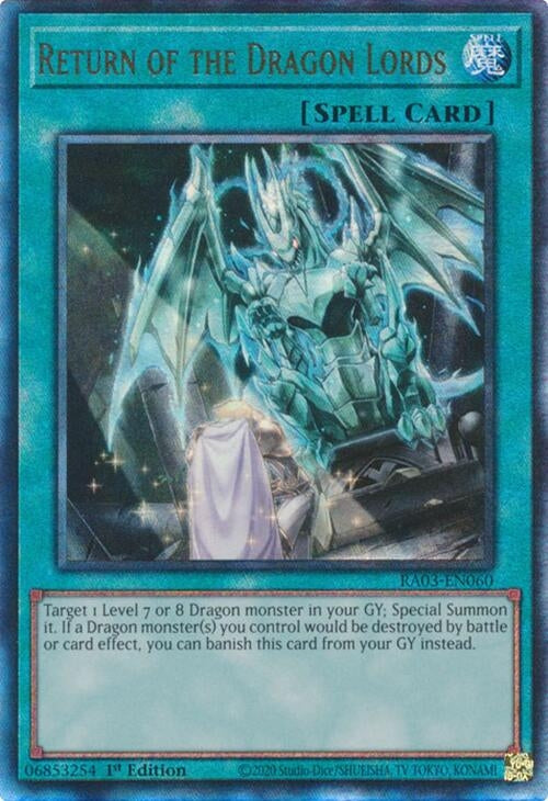Image for Return of the Dragon Lords (PUR) (3060)