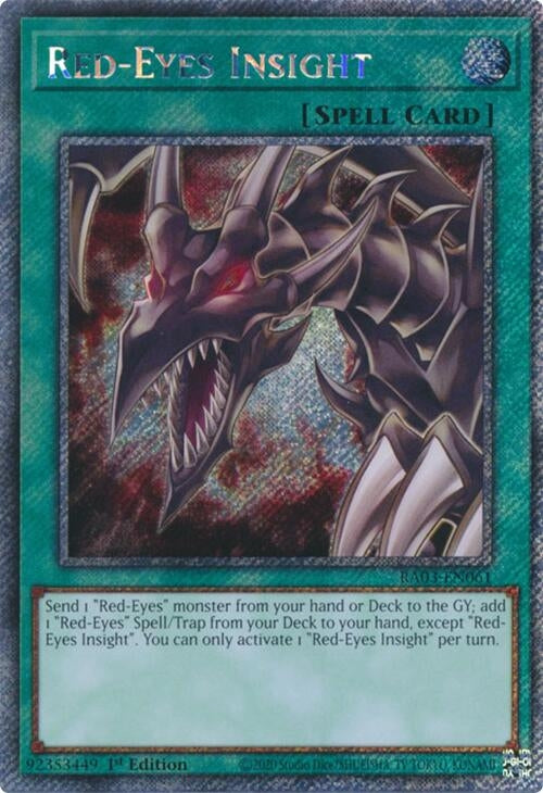Image for Red-Eyes Insight (Platinum Secret Rare) (3061)