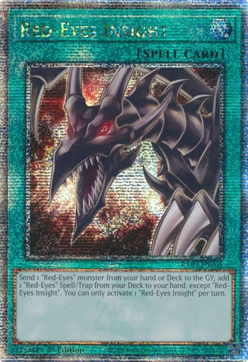 Image for Red-Eyes Insight (Quarter Century Secret Rare) (3061)