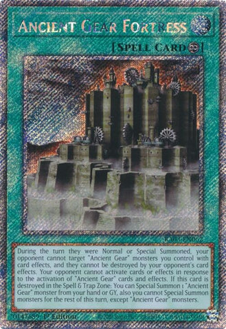 Image for Ancient Gear Fortress (Platinum Secret Rare) (3062)
