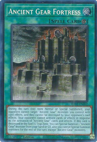 Image for Ancient Gear Fortress (Secret Rare) (3062)