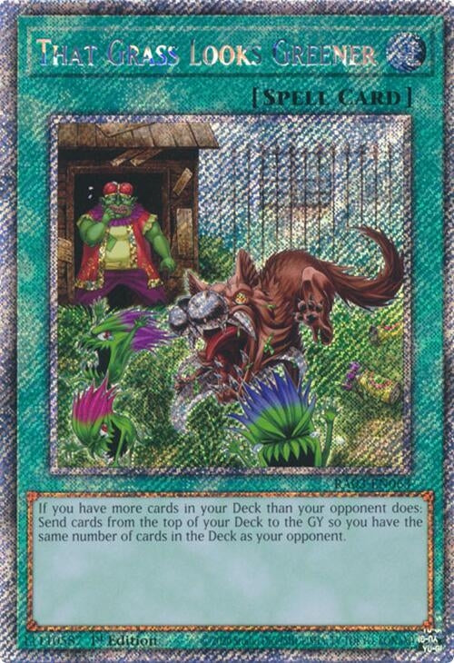 Image for That Grass Looks Greener (Platinum Secret Rare) (3063)