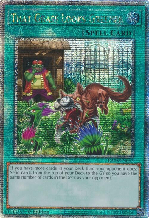 Image for That Grass Looks Greener (Quarter Century Secret Rare) (3063)