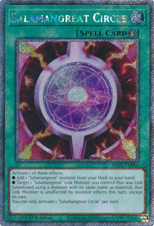 Image for Salamangreat Circle (Platinum Secret Rare) (3066)