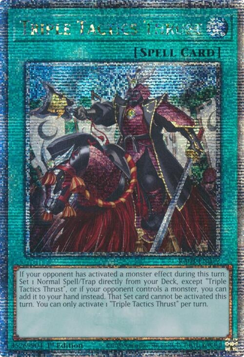 Image for Triple Tactics Thrust (Quarter Century Secret Rare) (3072)