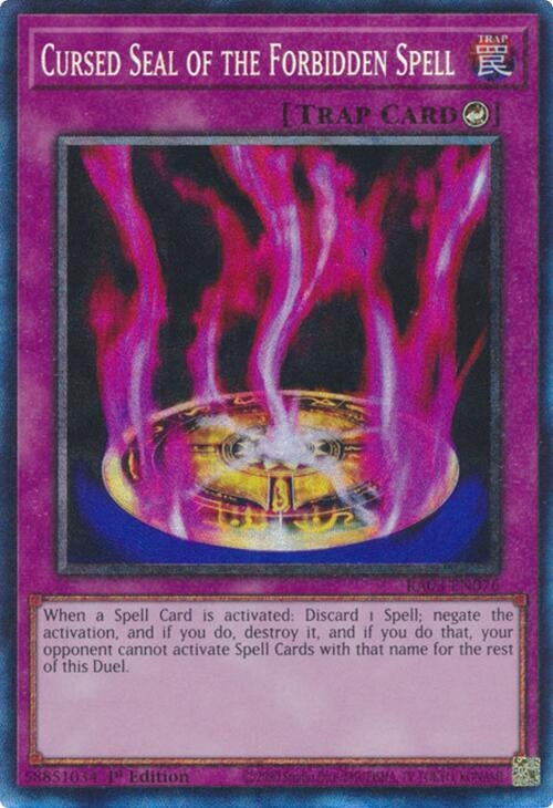 Image for Cursed Seal of the Forbidden Spell (PCR) (3076)