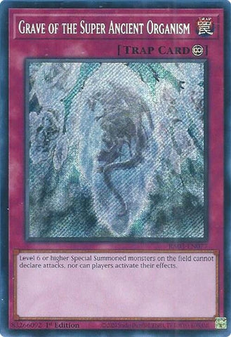 Image for Grave of the Super Ancient Organism (Secret Rare) (3077)