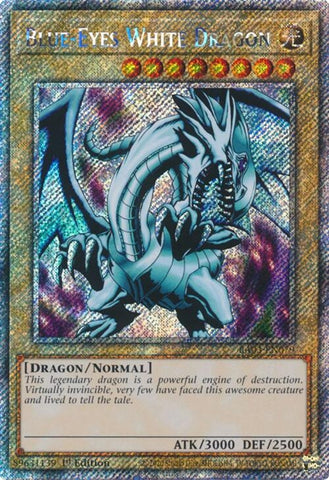 Image for Blue-Eyes White Dragon (Platinum Secret Rare) (3079)