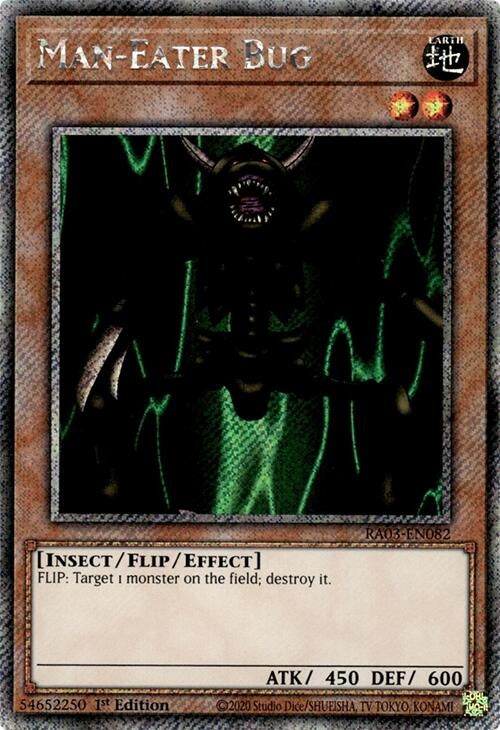 Image for Man-Eater Bug (Platinum Secret Rare) (3082)