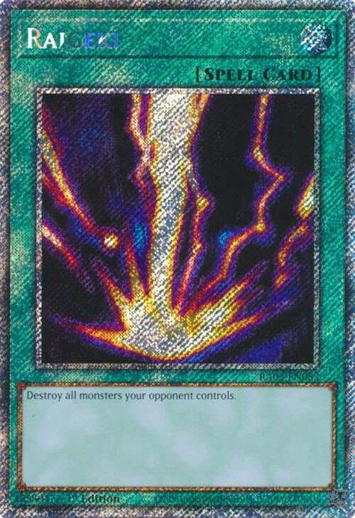 Image for Raigeki (Platinum Secret Rare) (3083)