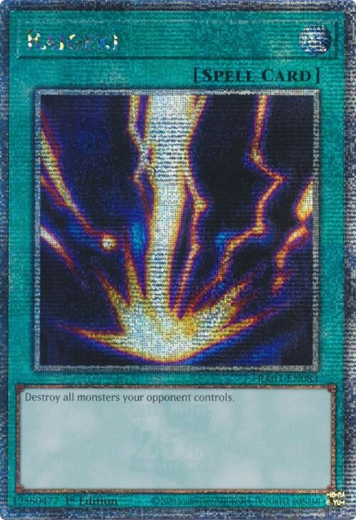 Image for Raigeki (Quarter Century Secret Rare) (3083)