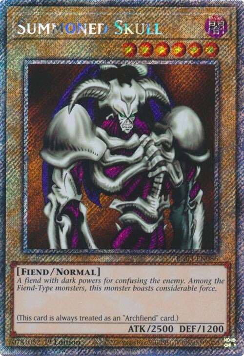 Image for Summoned Skull (Platinum Secret Rare) (3086)