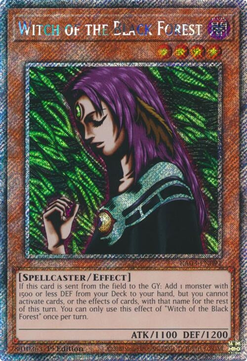 Image for Witch of the Black Forest (Platinum Secret Rare) (3091)