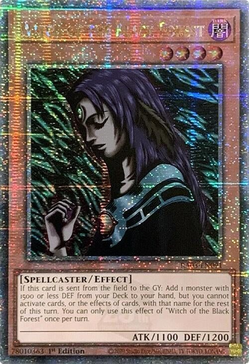 Image for Witch of the Black Forest (Quarter Century Secret Rare) (3091)