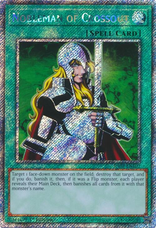 Image for Nobleman of Crossout (Platinum Secret Rare) (3102)