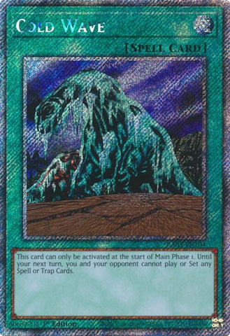 Image for Cold Wave (Platinum Secret Rare) (3104)