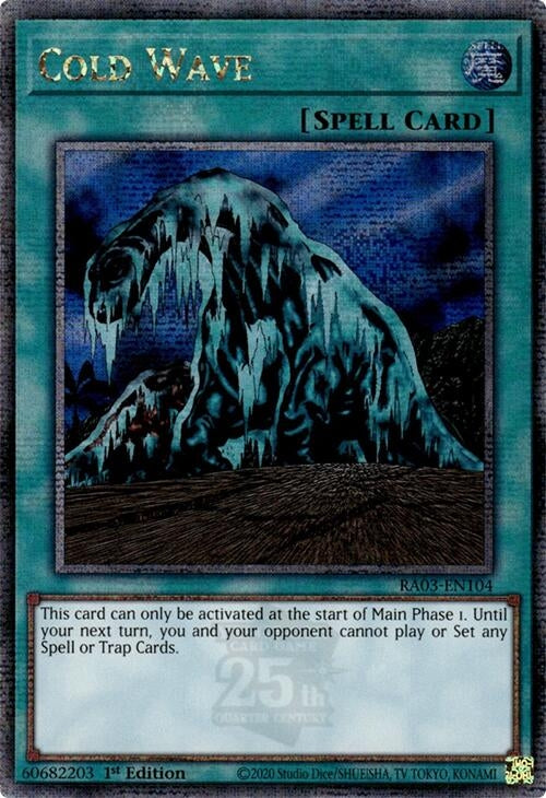 Image for Cold Wave (Quarter Century Secret Rare) (3104)