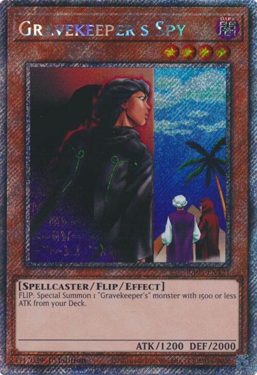 Image for Gravekeeper's Spy (Platinum Secret Rare) (3121)