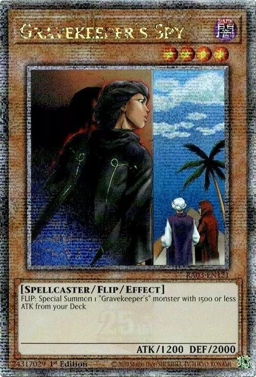 Image for Gravekeeper's Spy (Quarter Century Secret Rare) (3121)