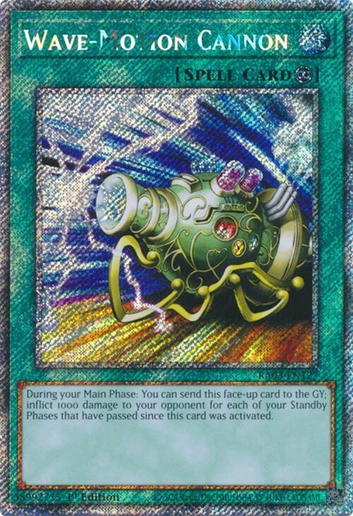 Image for Wave-Motion Cannon (Platinum Secret Rare) (3127)