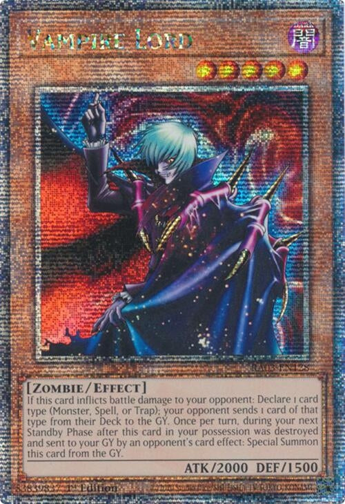 Image for Vampire Lord (Quarter Century Secret Rare) (3128)