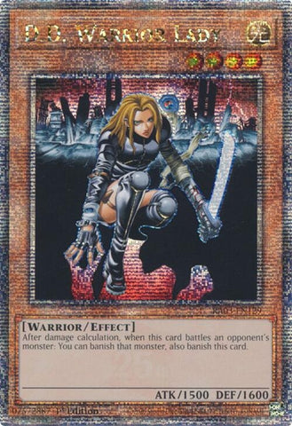 Image for D.D. Warrior Lady (Quarter Century Secret Rare) (3129)