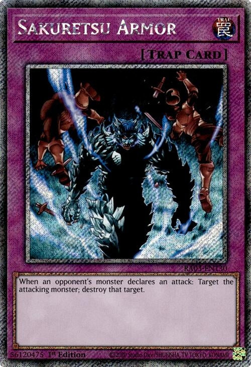 Image for Sakuretsu Armor (Platinum Secret Rare) (3130)