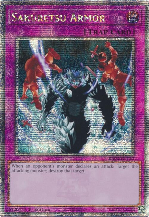 Image for Sakuretsu Armor (Quarter Century Secret Rare) (3130)