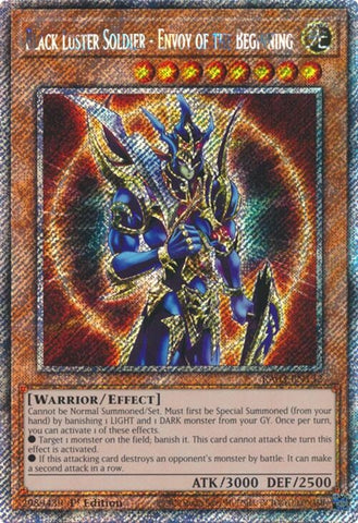 Image for Black Luster Soldier - Envoy of the Beginning (Platinum Secret Rare) (3132)